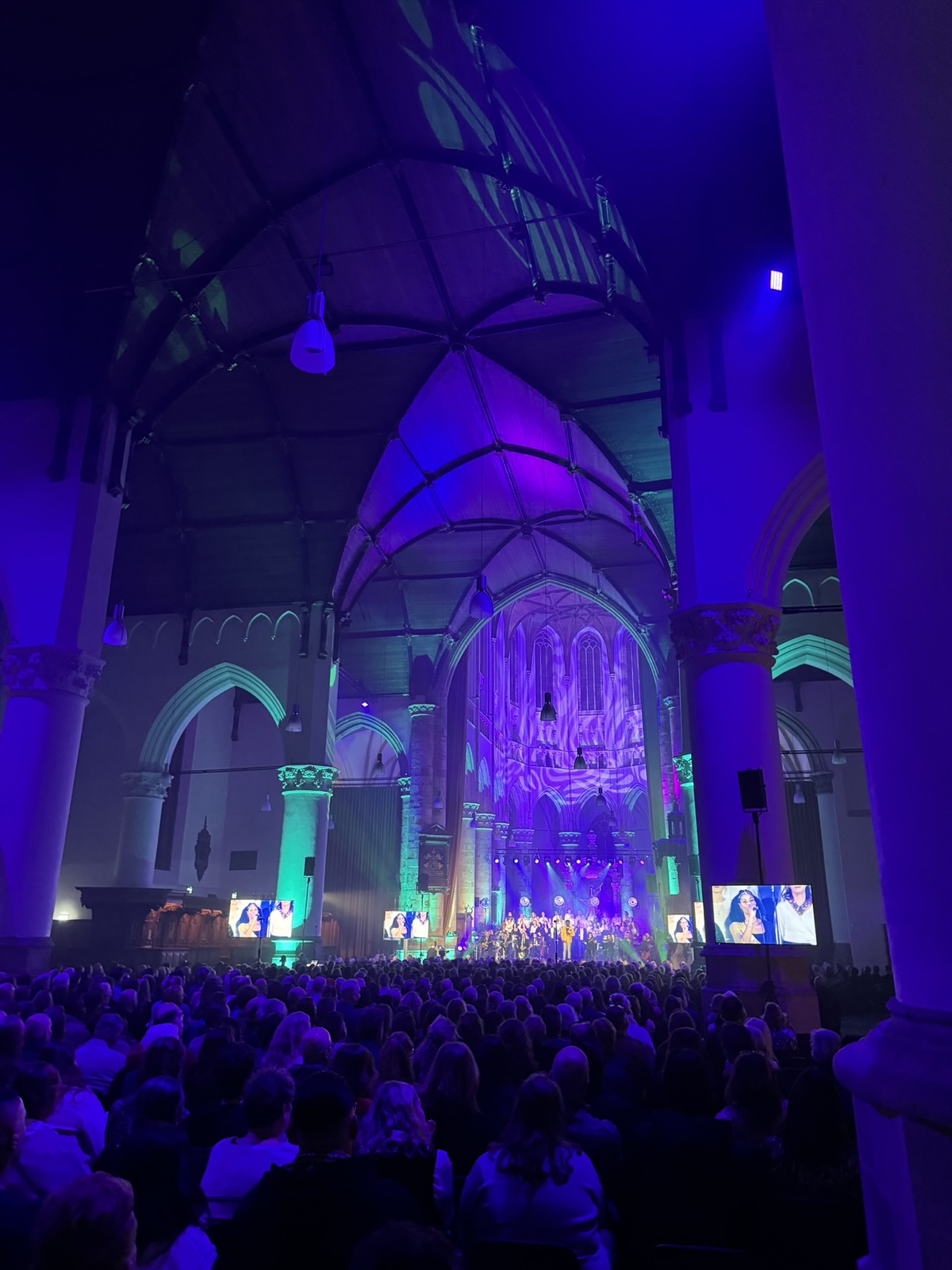 Jubileumevenement in een kerk